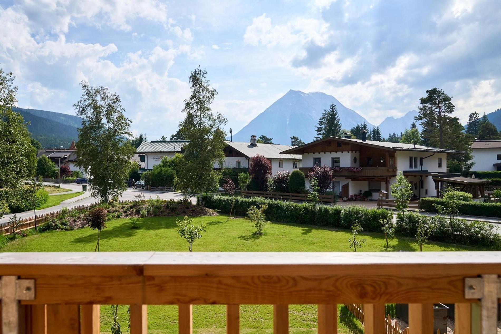 Kurblhof Natur Hotel Appartements Leutasch Exteriör bild