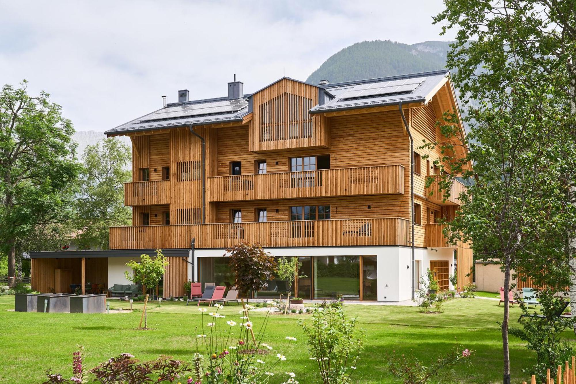 Kurblhof Natur Hotel Appartements Leutasch Exteriör bild