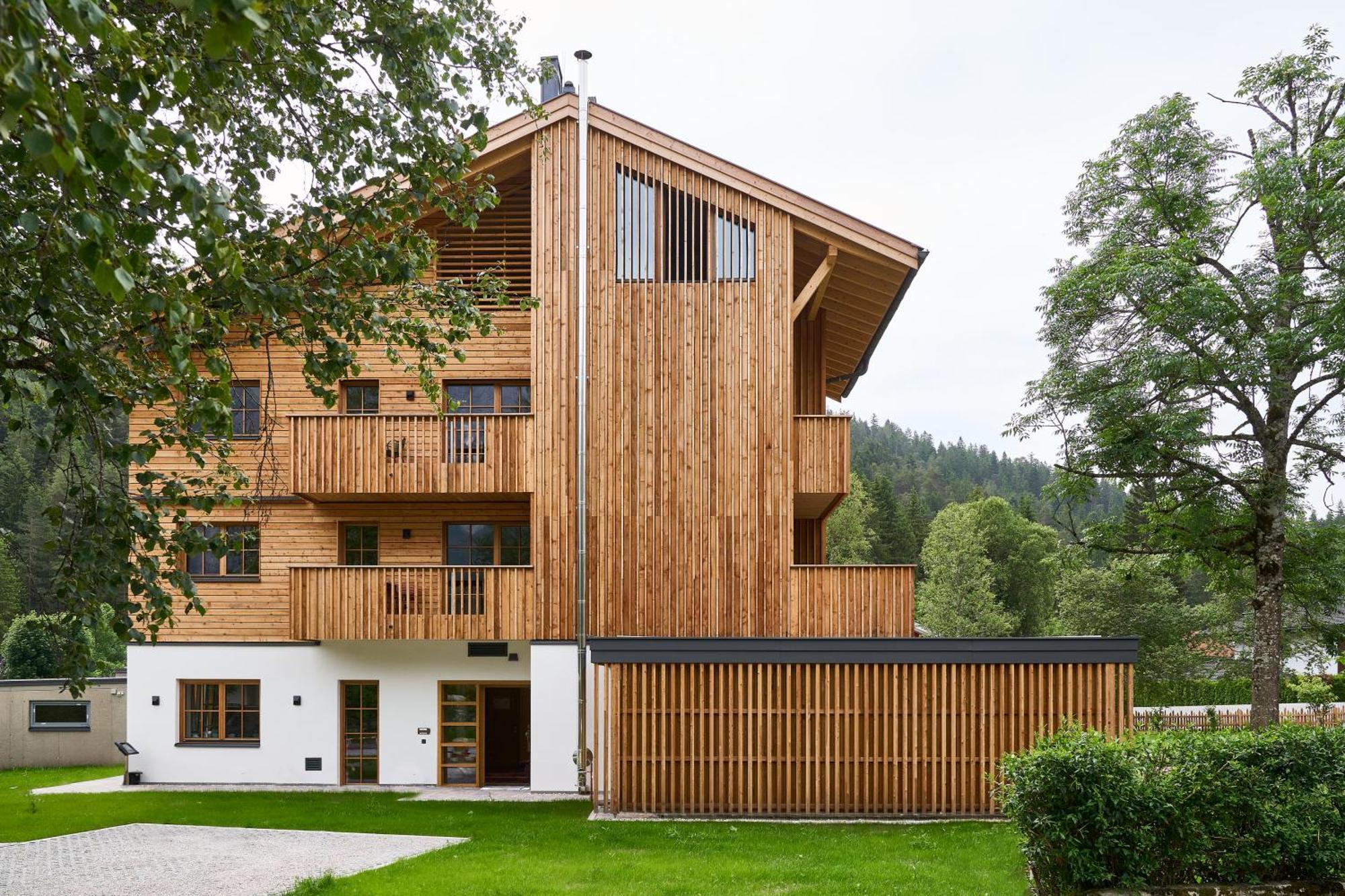 Kurblhof Natur Hotel Appartements Leutasch Exteriör bild